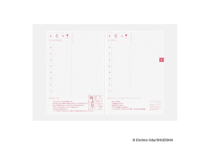 Hobonichi Techo Original A6 2027 One Piece - kalendarz dzienny JP noteka (10).jpg