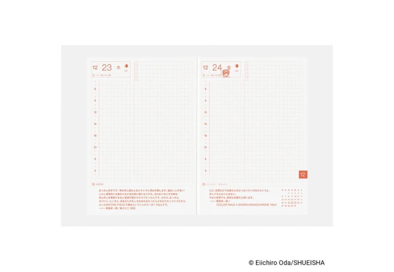 Hobonichi Techo Original A6 2027 One Piece - kalendarz dzienny JP noteka (11).jpg