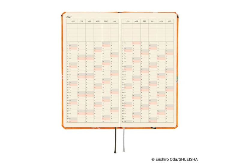 Hobonichi Techo Weeks 2027 ONE PIECE magazine_ Very Very Merry! noteka (6).jpg