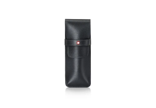 Sheaffer Etui Skórzane Czarne - piórnik na 2 instrumenty