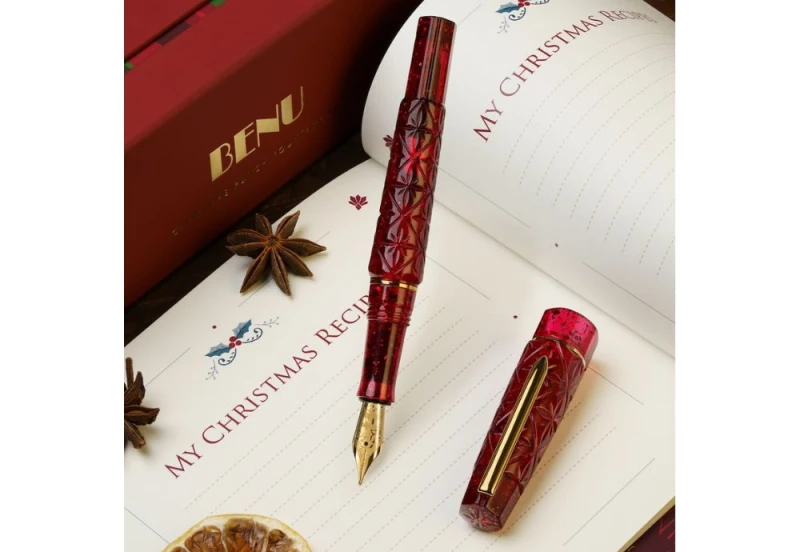 Benu Cocktail Hour Fountain Pen Christmas Cheer Gift Set (7).jpg