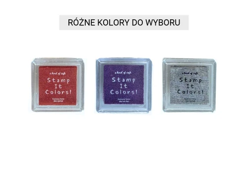 OURS x a Kind of Cafe Ink Pad - Stamp It Colors - poduszka do stempli