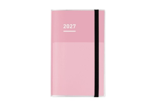 Kokuyo Jibun Techo Kalendarz tygodniowy Firstkit a5 slim pink 2027 noteka (2).jpg