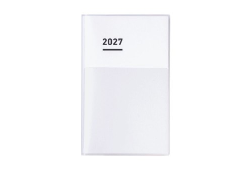 Kokuyo Jibun Techo Kalendarz tygodniowy diary a5 slim white 2027 noteka.jpg