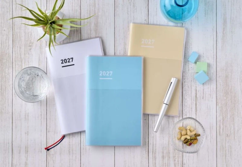 Kokuyo Jibun Techo Kalendarz tygodniowy diary a5 slim 2027 noteka (25).jpg