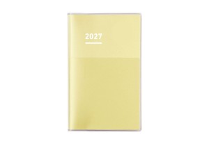 Kokuyo Jibun Techo Kalendarz tygodniowy diary a5 slim yellow 2027 noteka.jpg