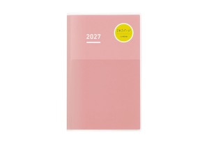 Kokuyo Jibun Techo Kalendarz dzienny a5 slim pink 2027 noteka.jpg