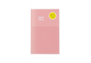 Kokuyo Jibun Techo diary b6 slim pink noteka.jpg