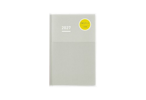 Kokuyo Jibun Techo diary b6 slim grey noteka.jpg