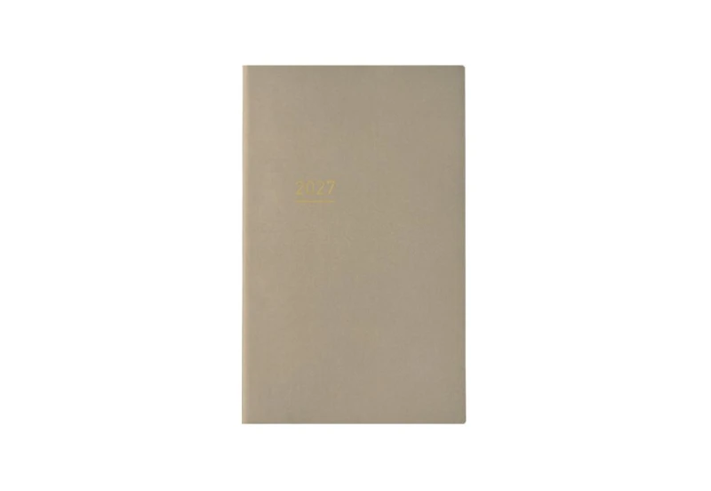 Kokuyo Jibun Techo diary mini b6 slim beige noteka.jpg