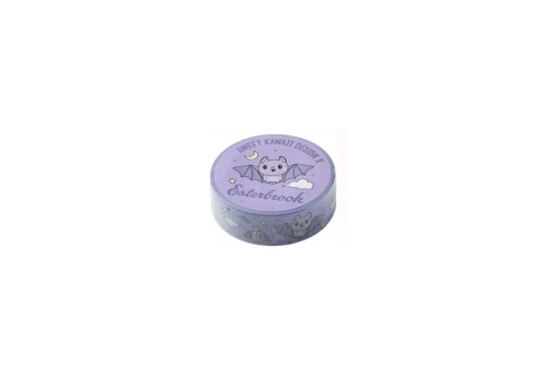 Esterbrook Pastel Halloween Purple Bats noteka (1).jpg