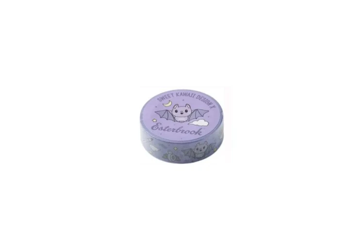 Esterbrook Pastel Halloween Purple Bats noteka (1).jpg