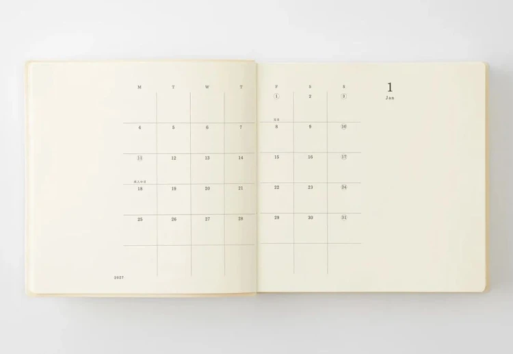 MD Product Notebook Diary Kalendarz dzienny 2027 1 day 1 page noteka (10).jpg