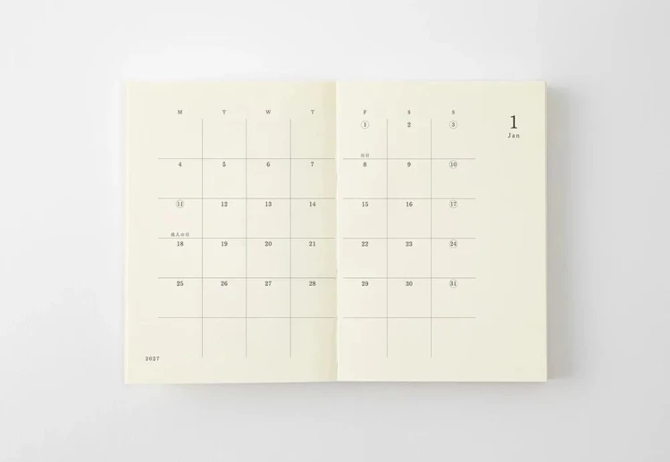 MD Product Notebook Diary Kalendarz miesięczny 2027 noteka (10).jpg