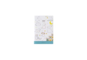 Midori Pocket Diary B7 Mini Kalendarz Miesięczny 2027 Pies noteka.jpg