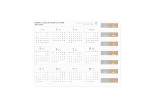 Take a Note Calendar Sticker Naklejki Kalendarzowe 2027 noteka.jpg