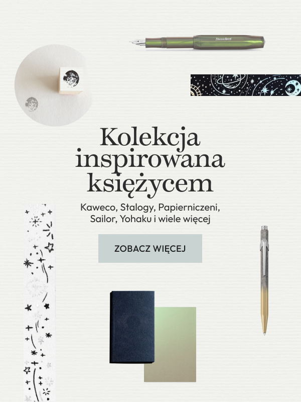 Papiernicza kolekcja księżycowa NOTEKA - papierniczy concept store