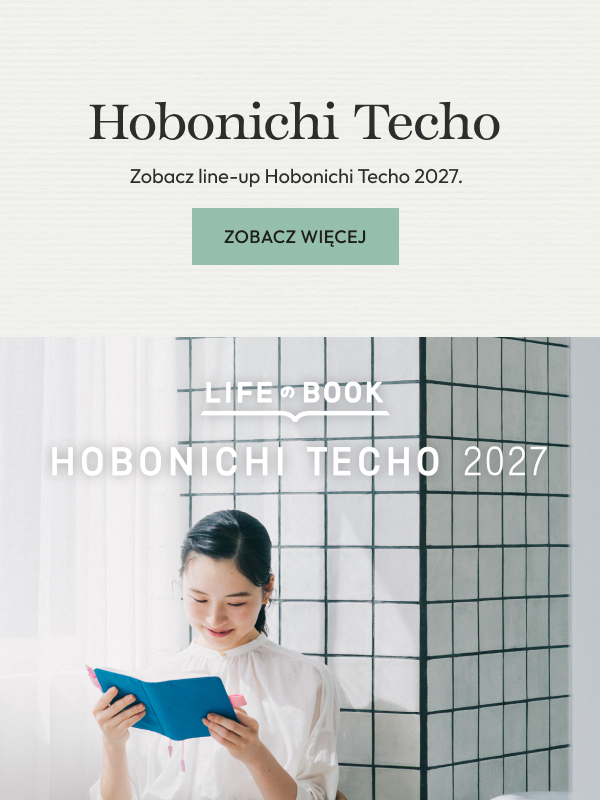 Hobonichi Techo 2027 NOTEKA - papierniczy concept store