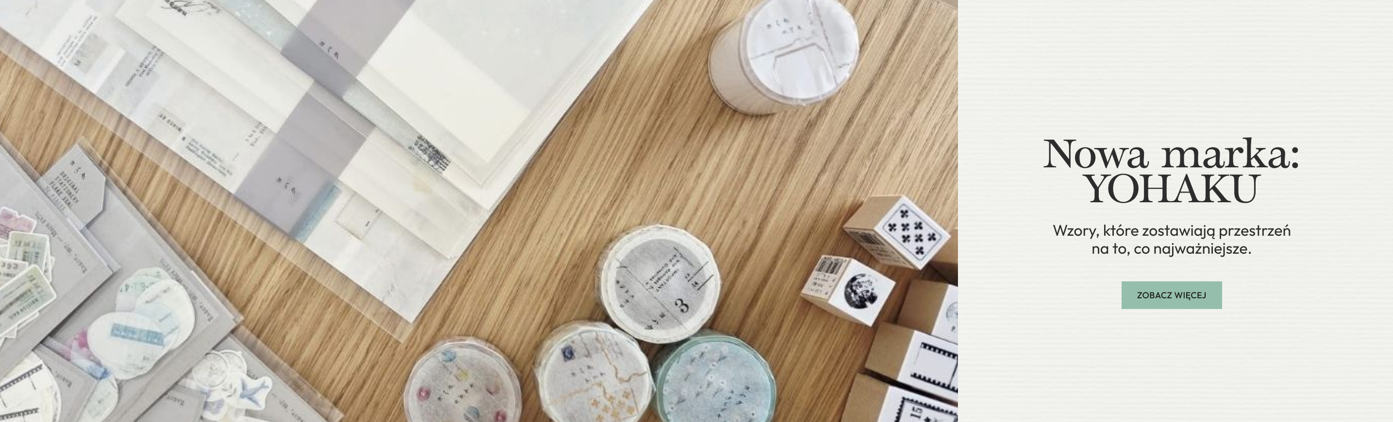 Yohaku NOTEKA - papierniczy concept store