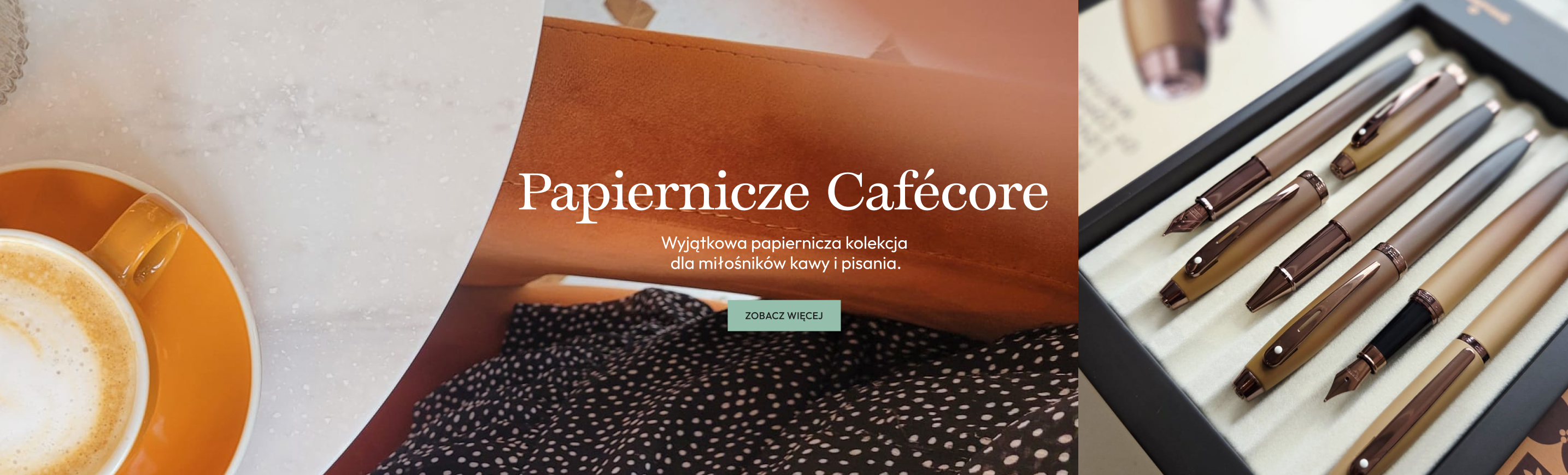 Mocha Mousse Papiernicze Cafecore NOTEKA Kawa Prezent dla Kawosza NOTEKA - papierniczy concept store