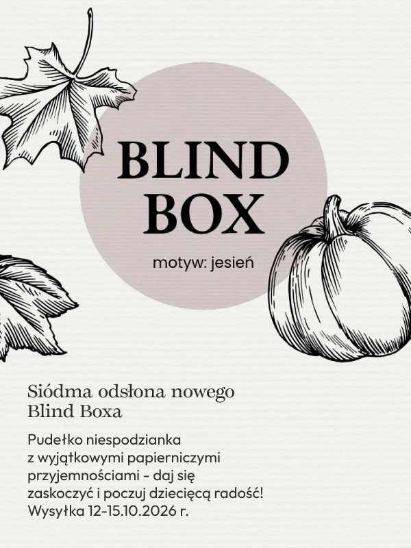 Blind Box Jesień NOTEKA - papierniczy concept store