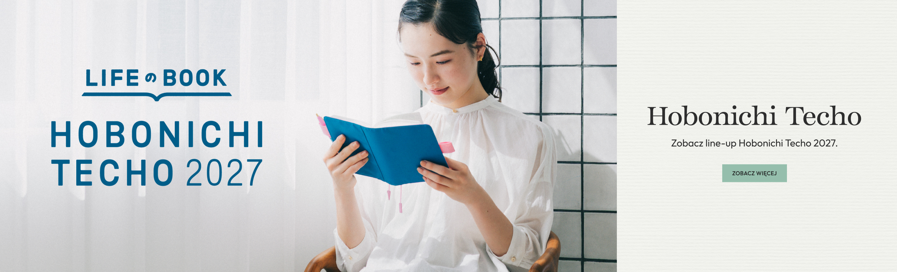 Hobonichi Techo 2027 NOTEKA - papierniczy concept store