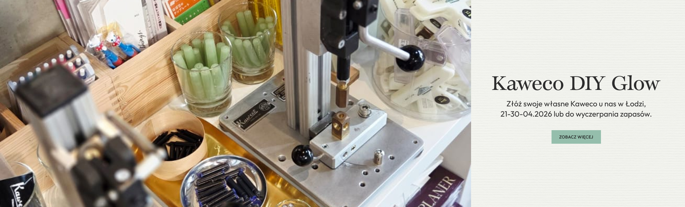 Kaweco DIY Glow NOTEKA - papierniczy concept store