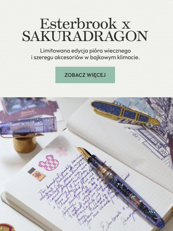 Esterbrook x Sakuradragon NOTEKA - papierniczy concept store