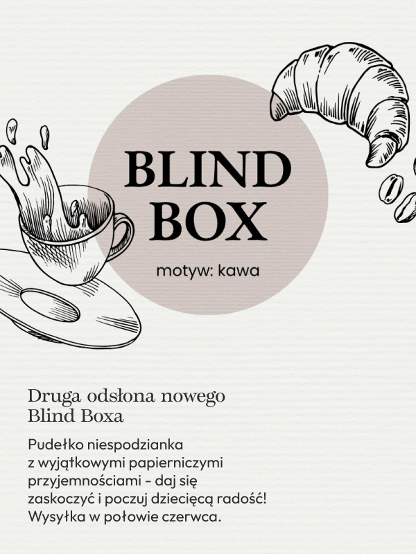 Blind Box Kawa NOTEKA - papierniczy concept store