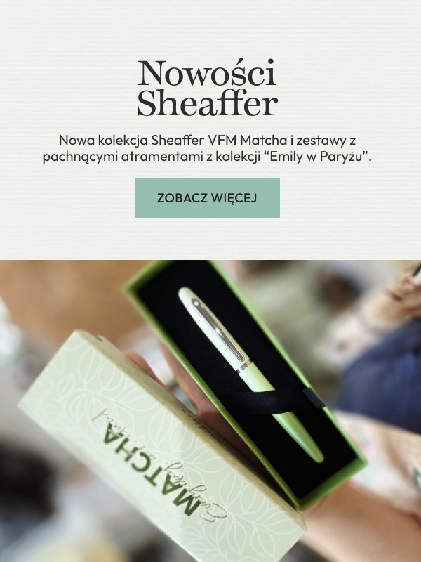Sheaffer nowości Matcha Emily NOTEKA - papierniczy concept store
