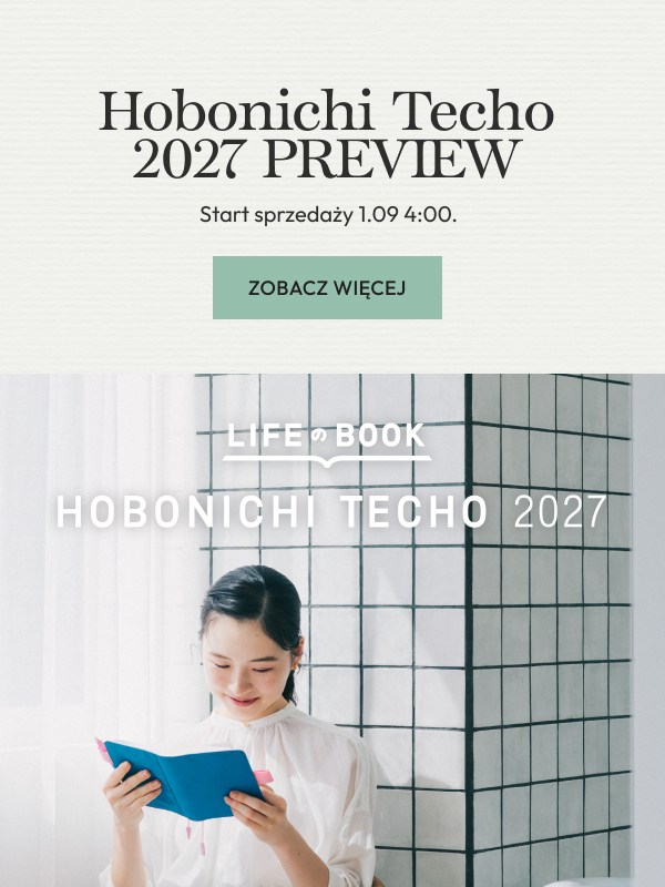 Hobonichi Techo 2027 NOTEKA - papierniczy concept store