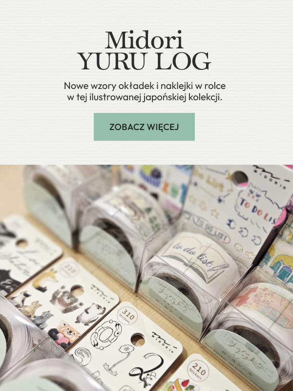 Midori Yuru Log dzienniki journaling NOTEKA - papierniczy concept store