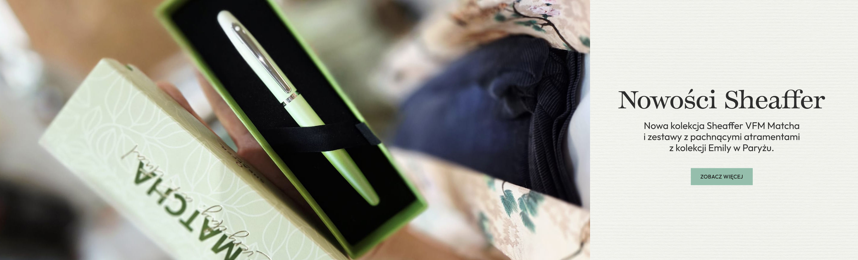 Sheaffer nowości Matcha Emily NOTEKA - papierniczy concept store
